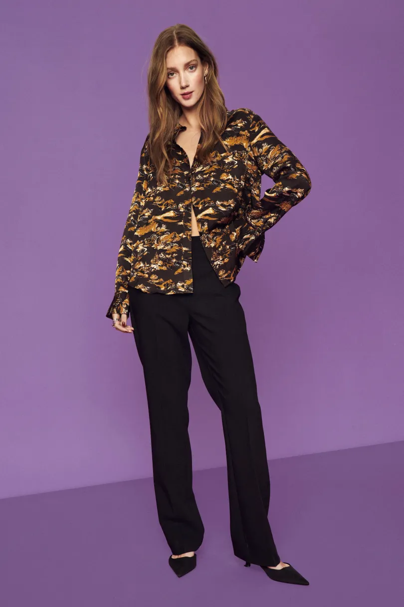 Clearance Soaked in Luxury SLAisha Skjorte