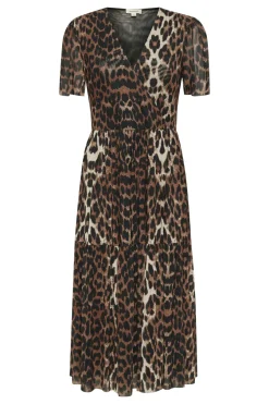 Online Soaked in Luxury SLAldora Leopard Kjole