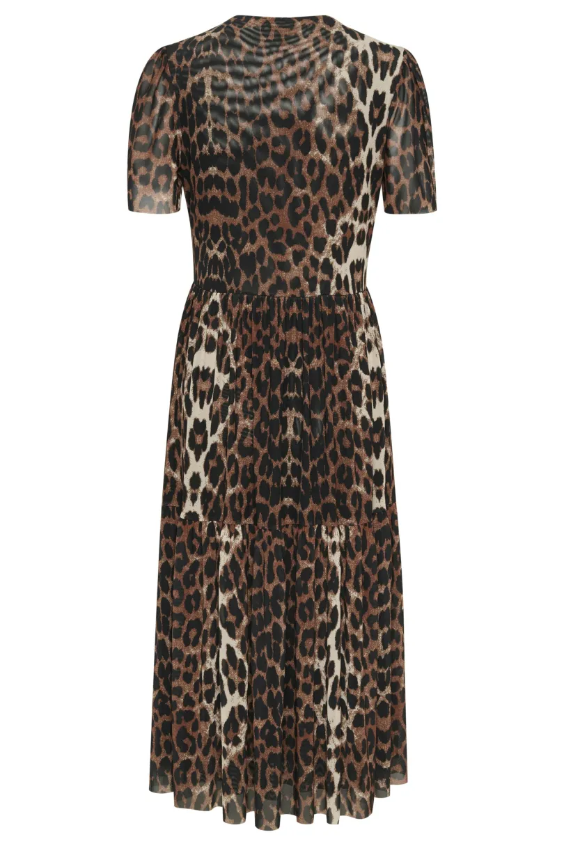 Online Soaked in Luxury SLAldora Leopard Kjole