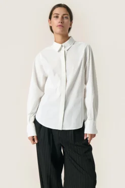Online Soaked in Luxury SLAlonna Skjorte