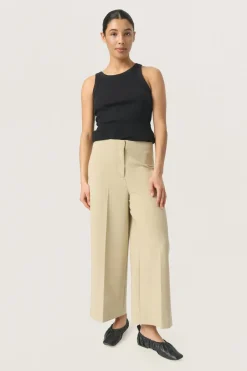 Online Soaked in Luxury SLCorinne Cropped Bukser