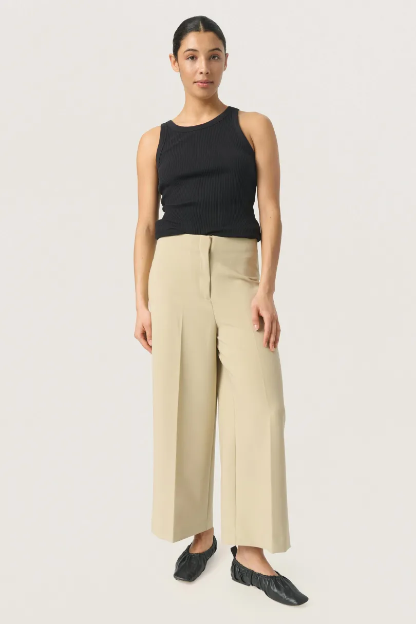 Online Soaked in Luxury SLCorinne Cropped Bukser