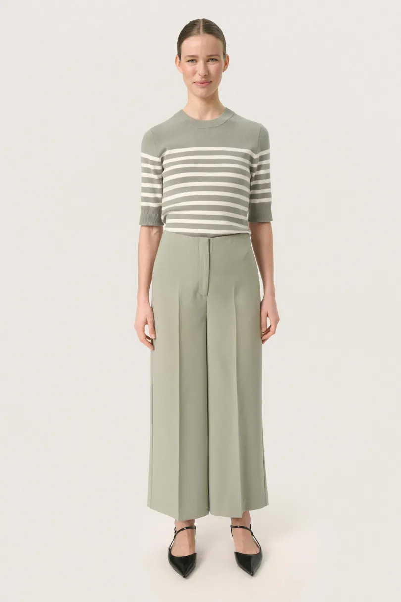 New Soaked in Luxury SLCorinne Cropped Bukser