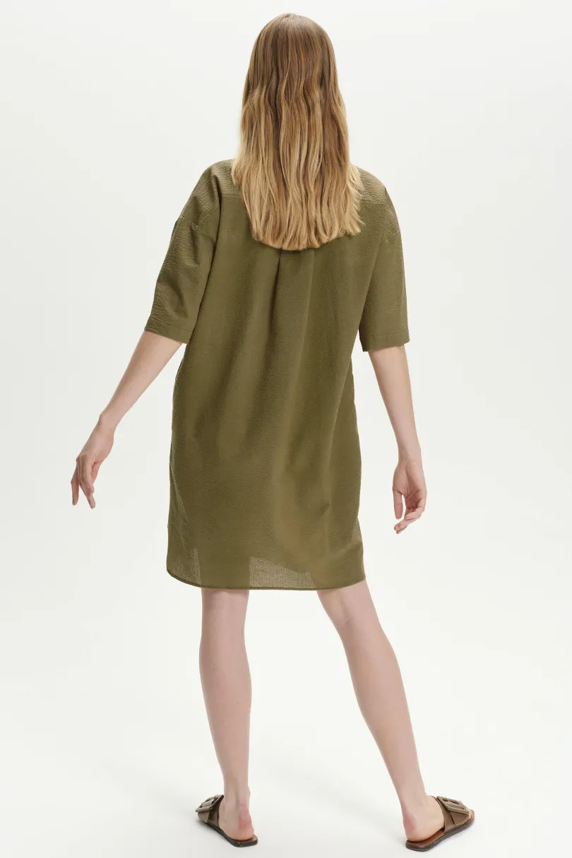 Online Soaked in Luxury SLFile Tunic Dress