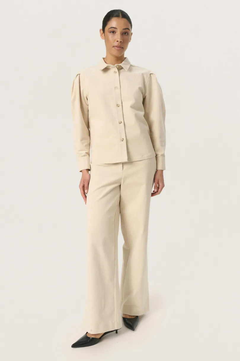 New Soaked in Luxury SLHelle Skjorte