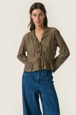 Clearance Soaked in Luxury SLHenni Skjorte