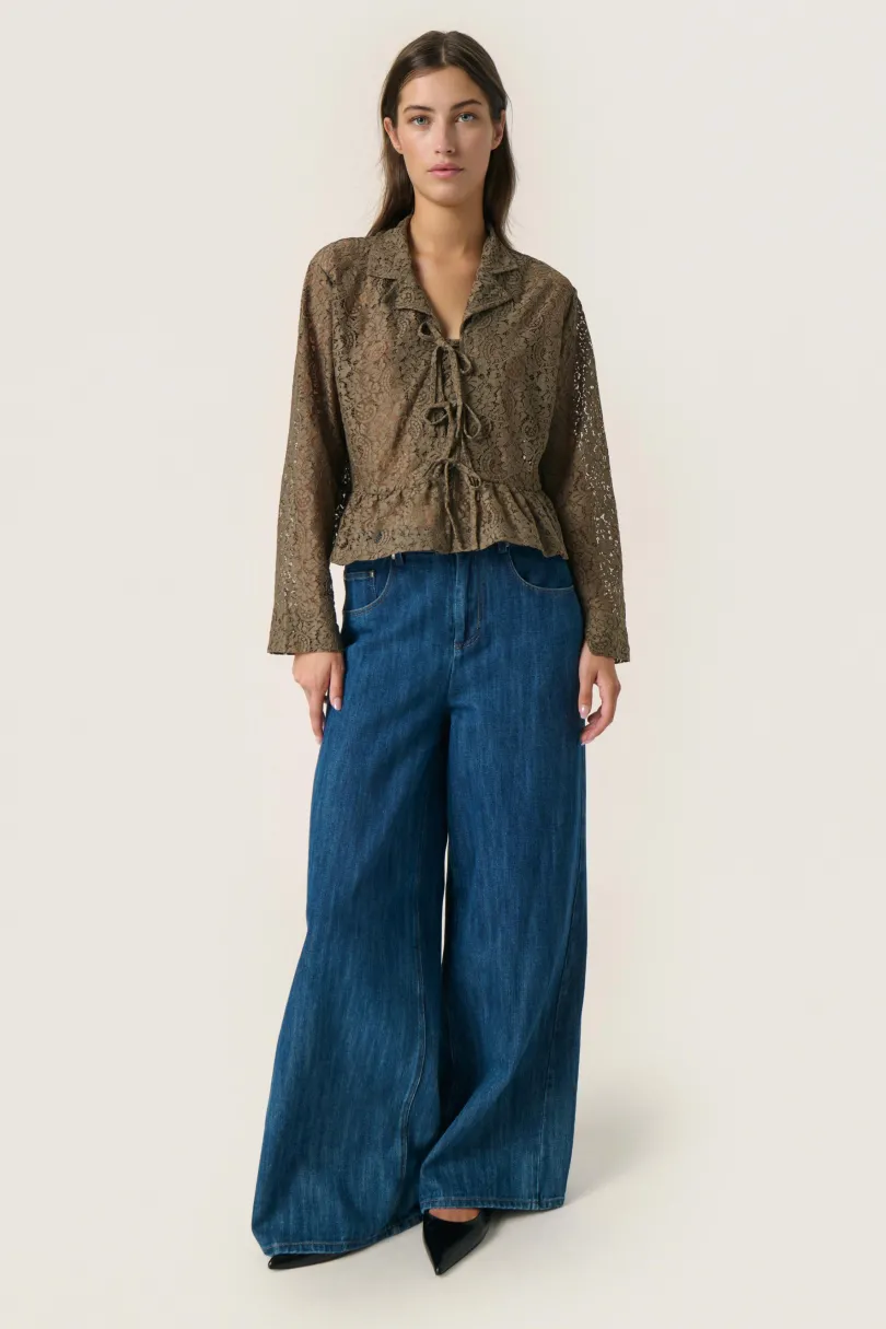 Clearance Soaked in Luxury SLHenni Skjorte