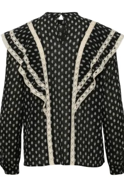 New Soaked in Luxury SLLinetta Bluse