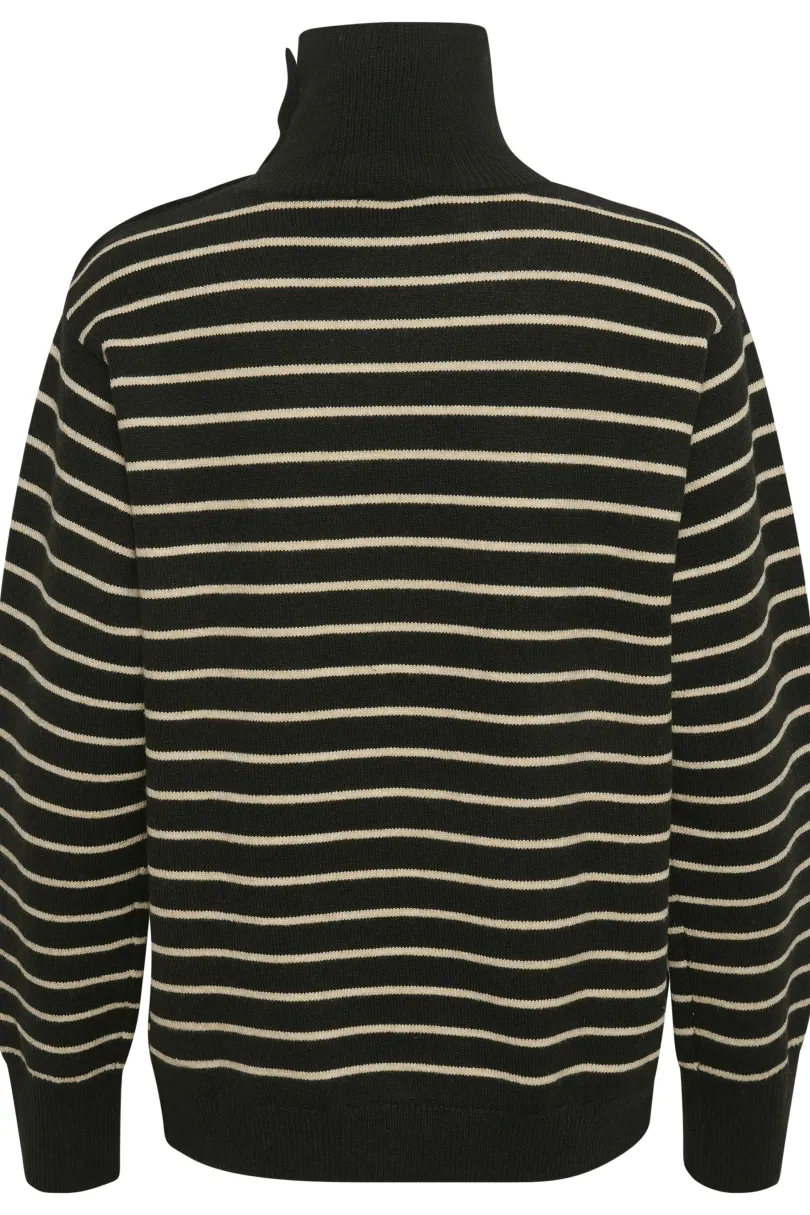 Sale Soaked in Luxury SLLyrica Stripe Strik Pullover LS