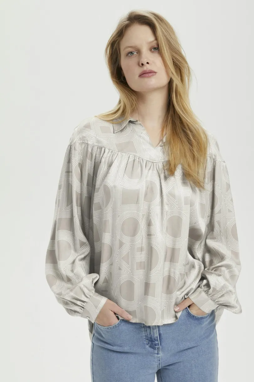 Discount Soaked in Luxury SLMarian Blouse LS