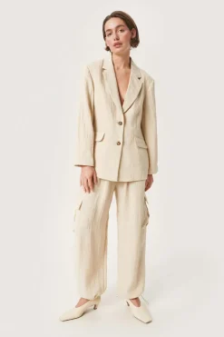 Clearance Soaked in Luxury SLPauline Blazer CastleWall