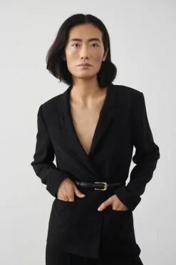 New Soaked in Luxury SLShirley Blazer