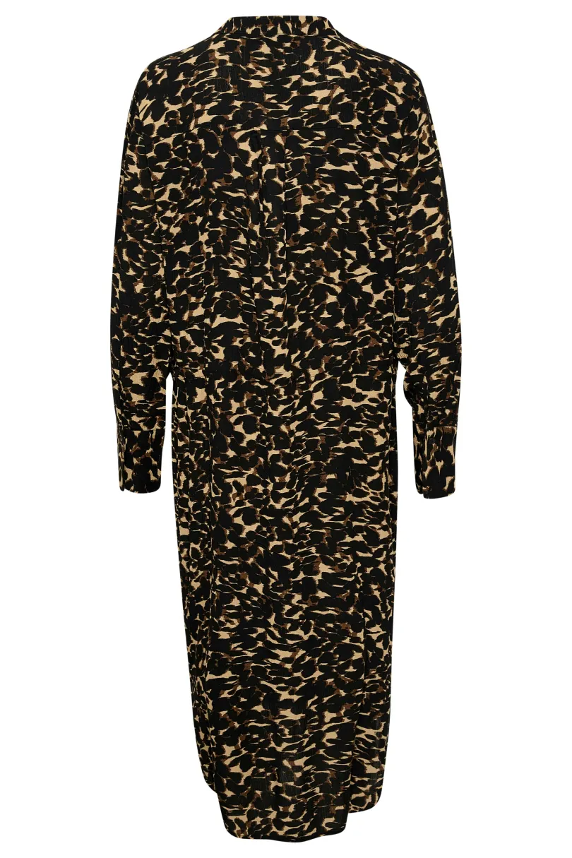Soaked in Luxury SLZaya Kjole Tiger´sEyeLeafPrint