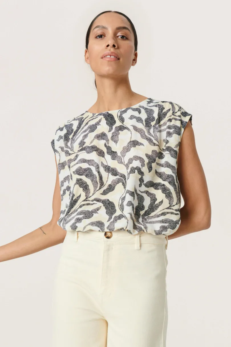 New Soaked in Luxury Zaya Bluse